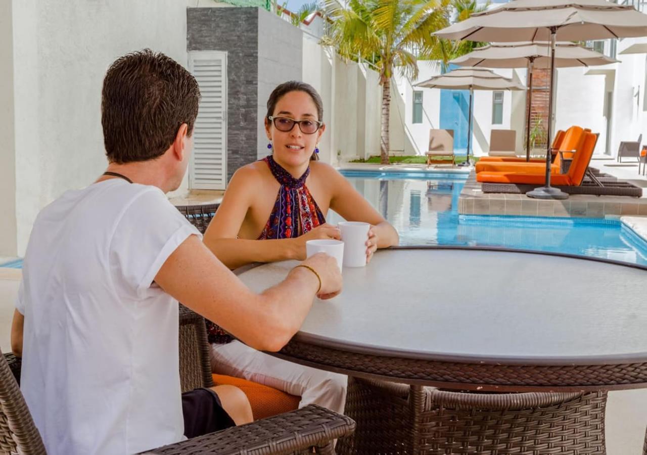 Studiotel Cancún Eksteriør bilde